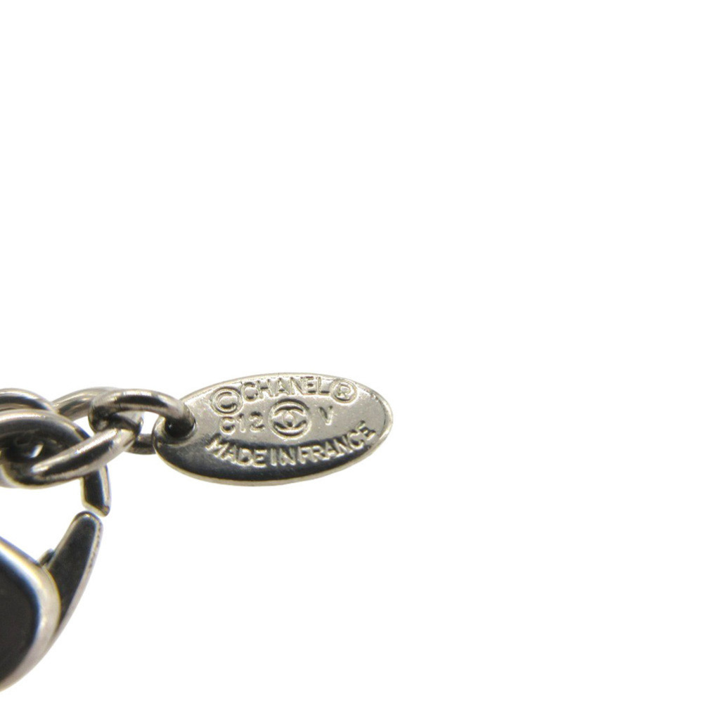 CHANEL Authentic Silver Logo Necklace - Picture 5 of 5